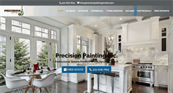 Desktop Screenshot of precisionpaintingomaha.com
