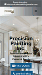 Mobile Screenshot of precisionpaintingomaha.com